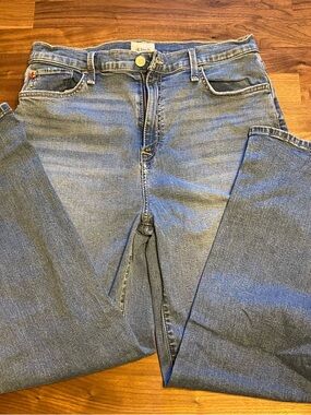 Hudson Jeans Women's Straight Leg Denim - Medium Blue